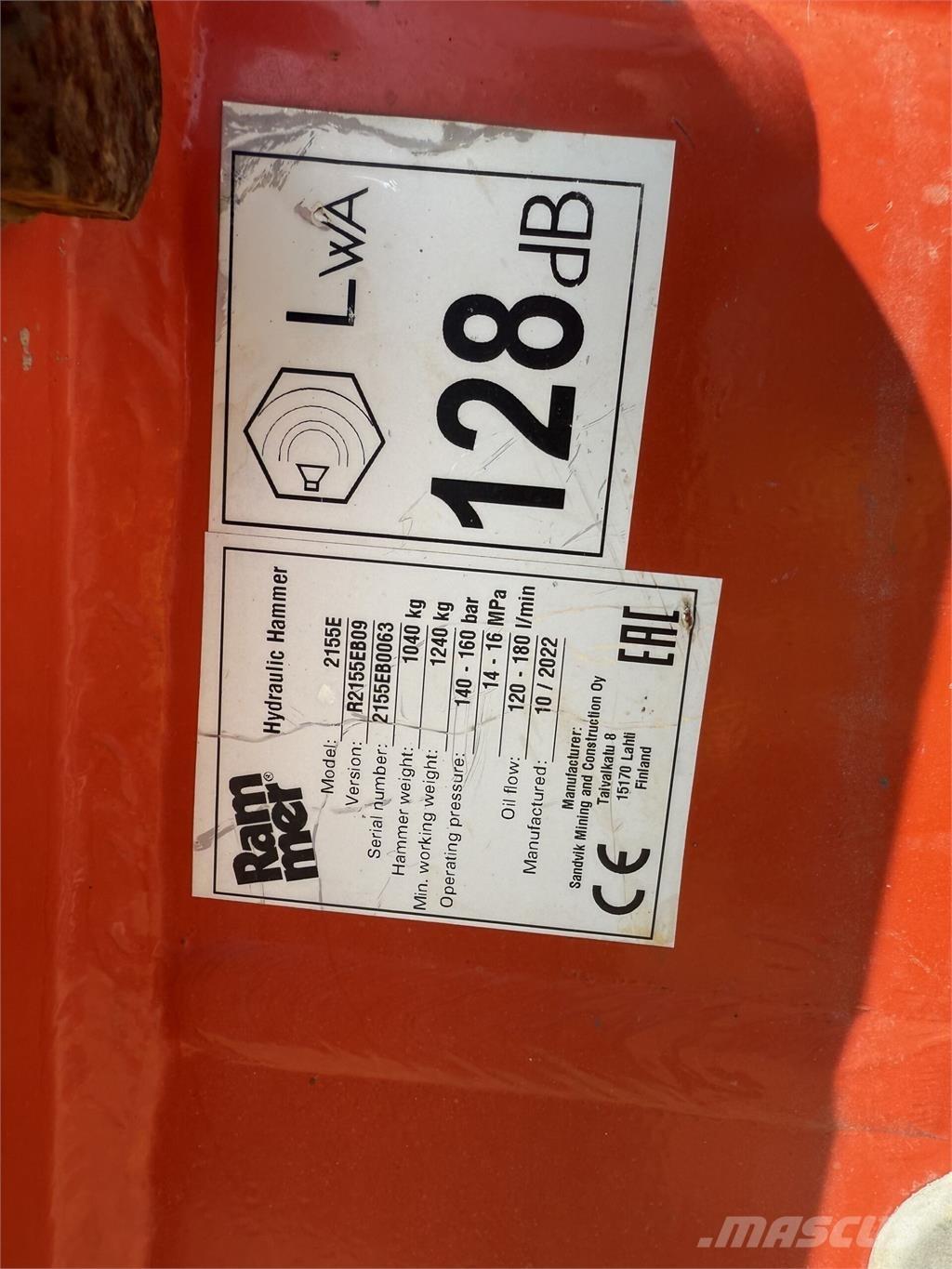 Rammer 2155E Costruzioni - Altro