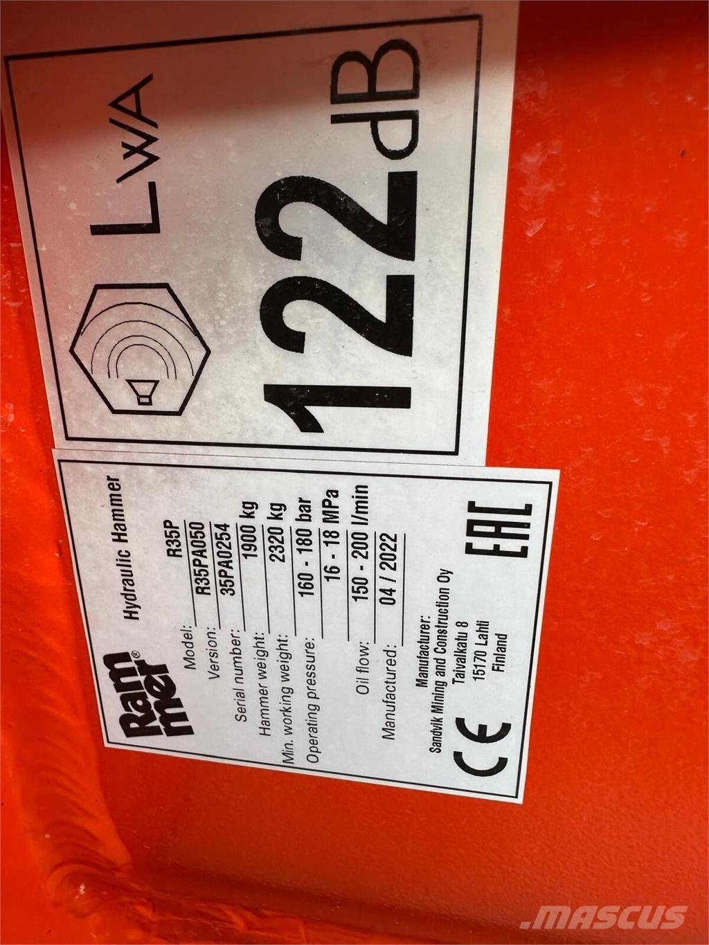 Rammer R35P Costruzioni - Altro