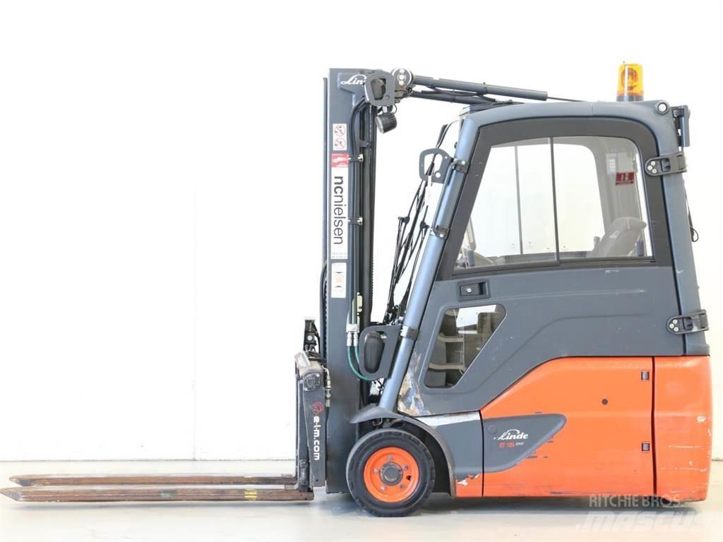 Linde E16/386-02 EVO Carrelli elevatori elettrici