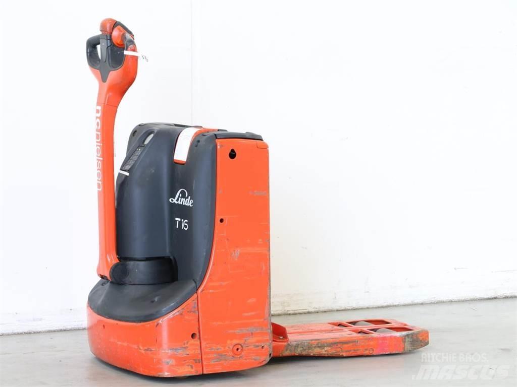 Linde T16/1152 Transpallet uomo a terra