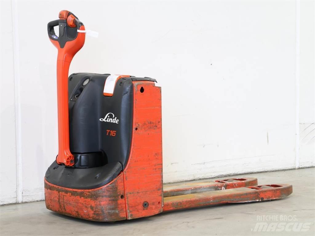Linde T16/1152 Transpallet uomo a terra