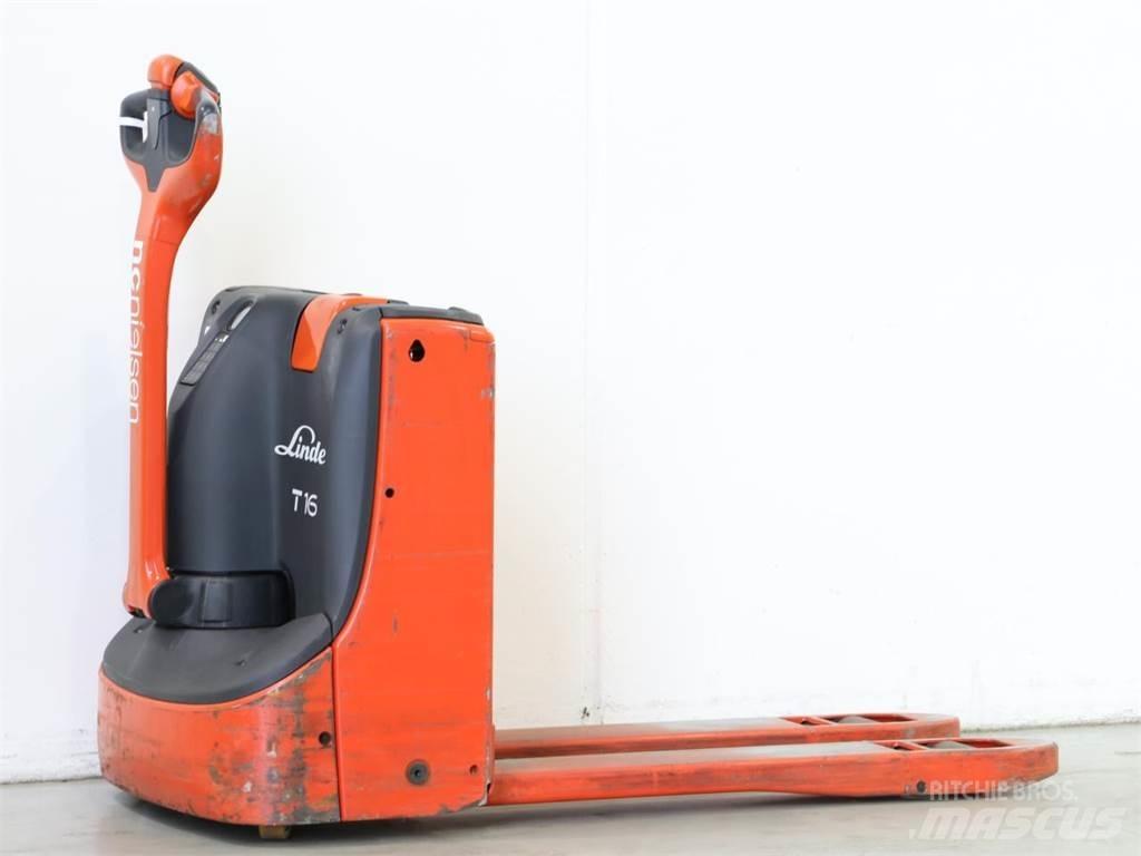 Linde T16/1152 Transpallet uomo a terra