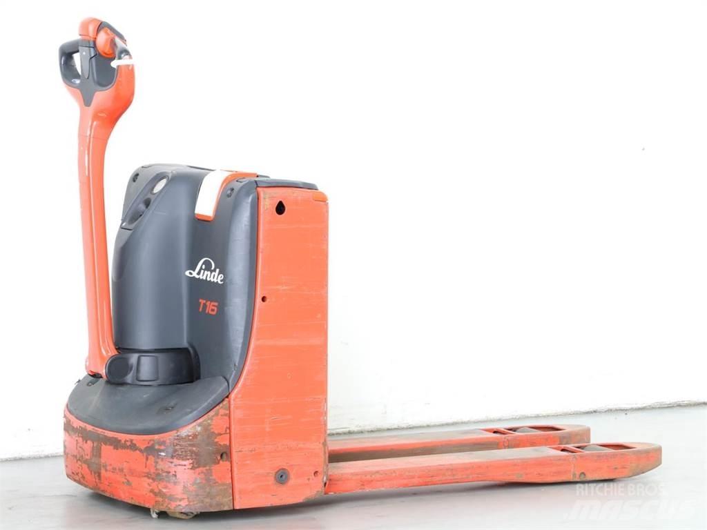 Linde T16/1152 Transpallet uomo a terra