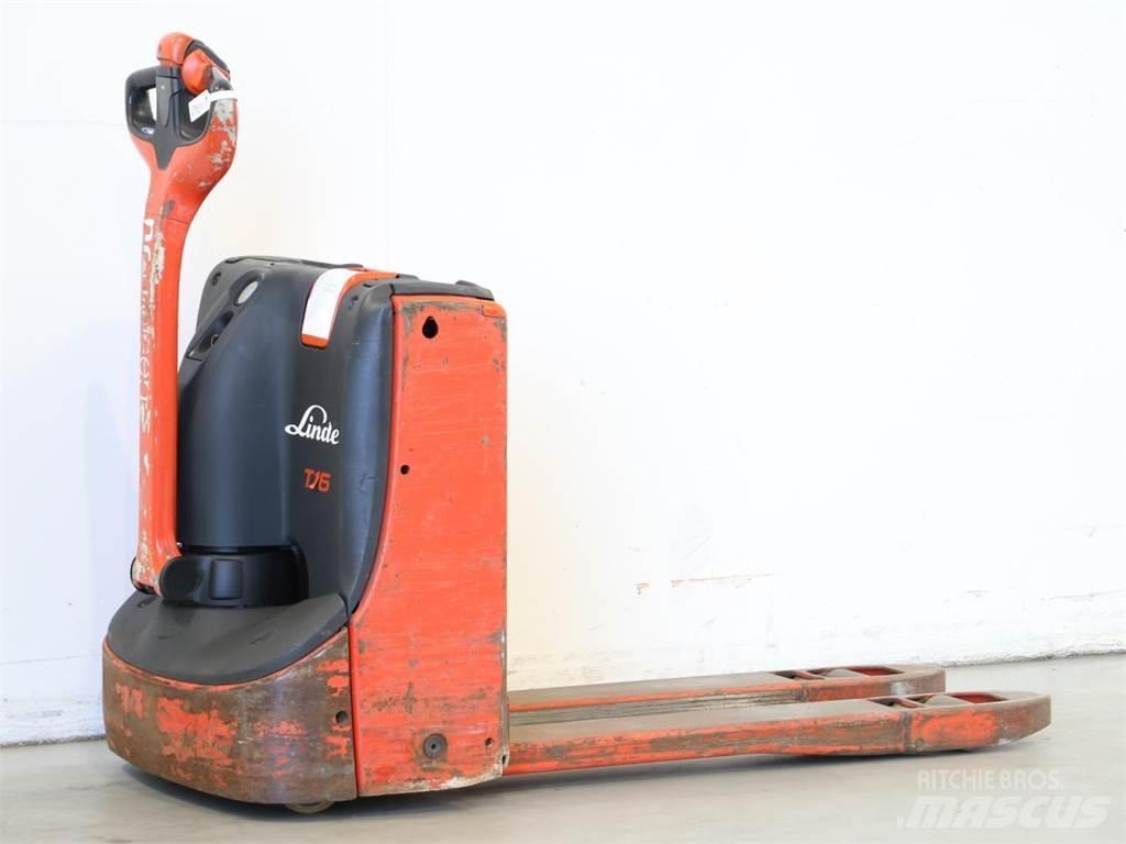 Linde T16/1152 Transpallet uomo a terra