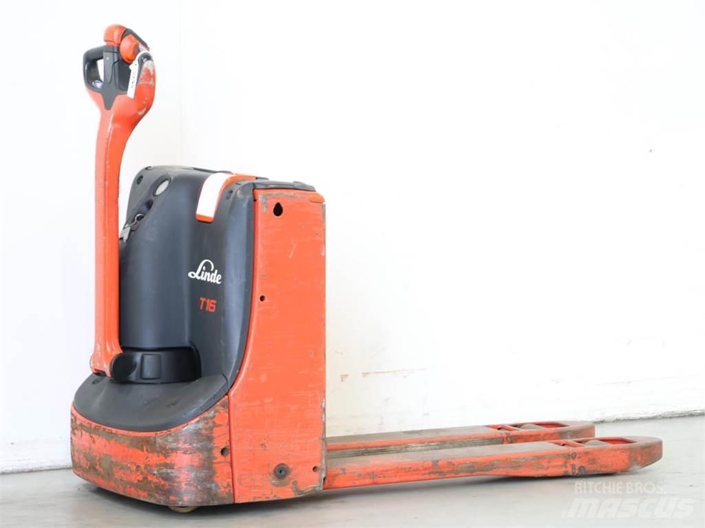 Linde T16/1152 Transpallet uomo a terra