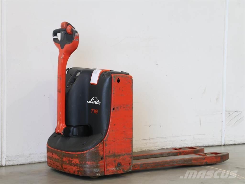 Linde T16/1152 Transpallet uomo a terra