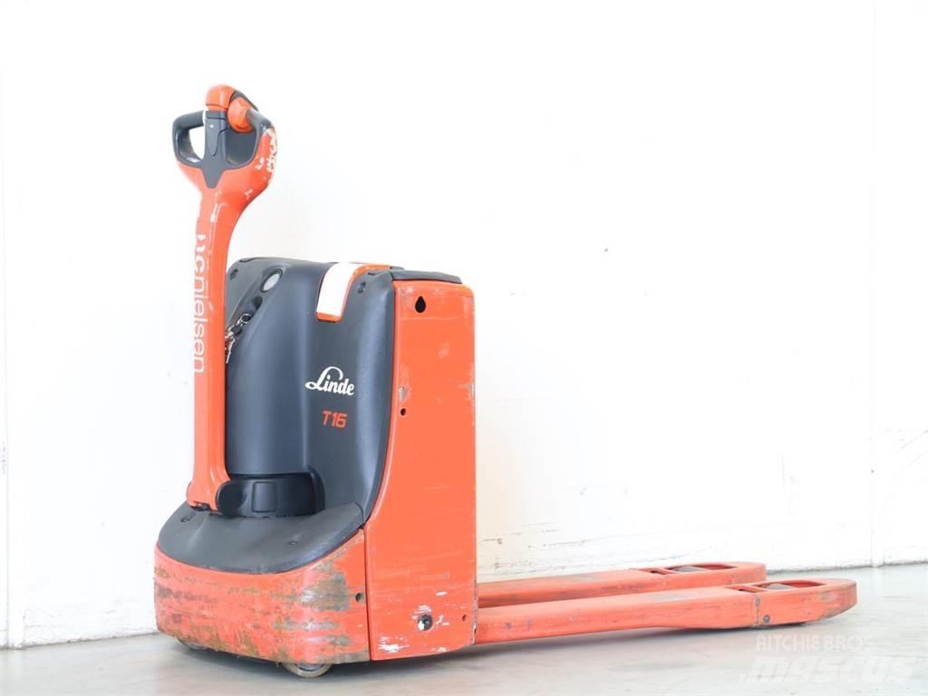 Linde T16/1152 Transpallet uomo a terra