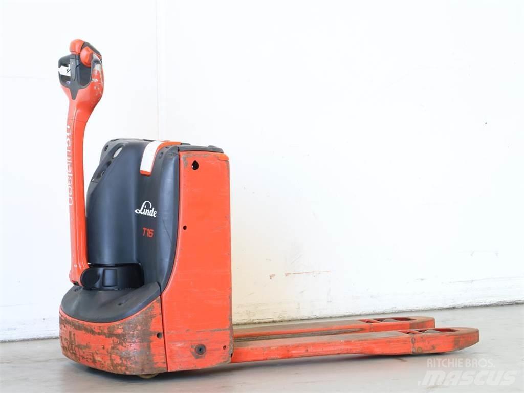Linde T16/1152 Transpallet uomo a terra