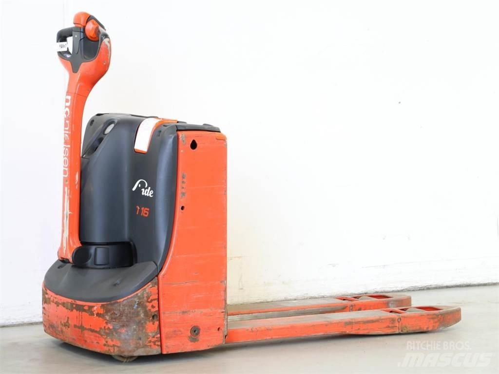 Linde T16/1152 Transpallet uomo a terra