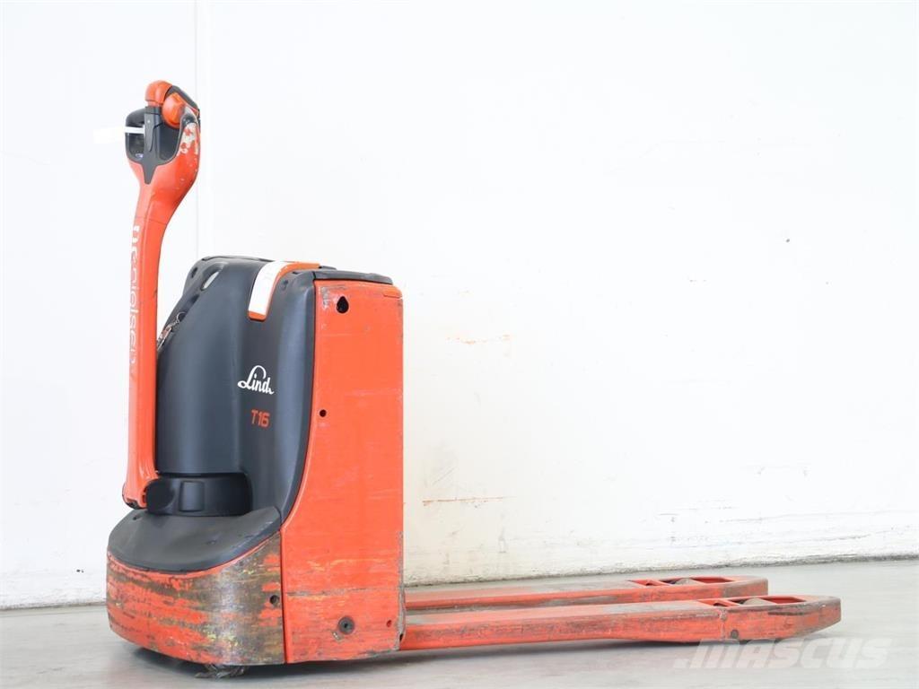 Linde T16/1152 Transpallet uomo a terra