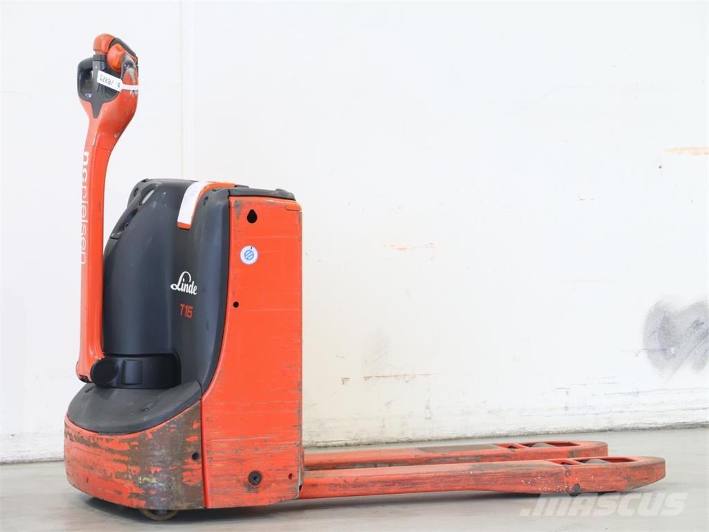Linde T16/1152 Transpallet uomo a terra