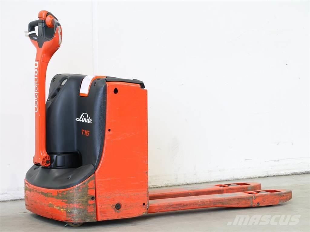 Linde T16/1152 Transpallet uomo a terra