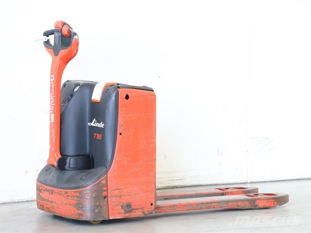 Linde T16/1152 Transpallet uomo a terra