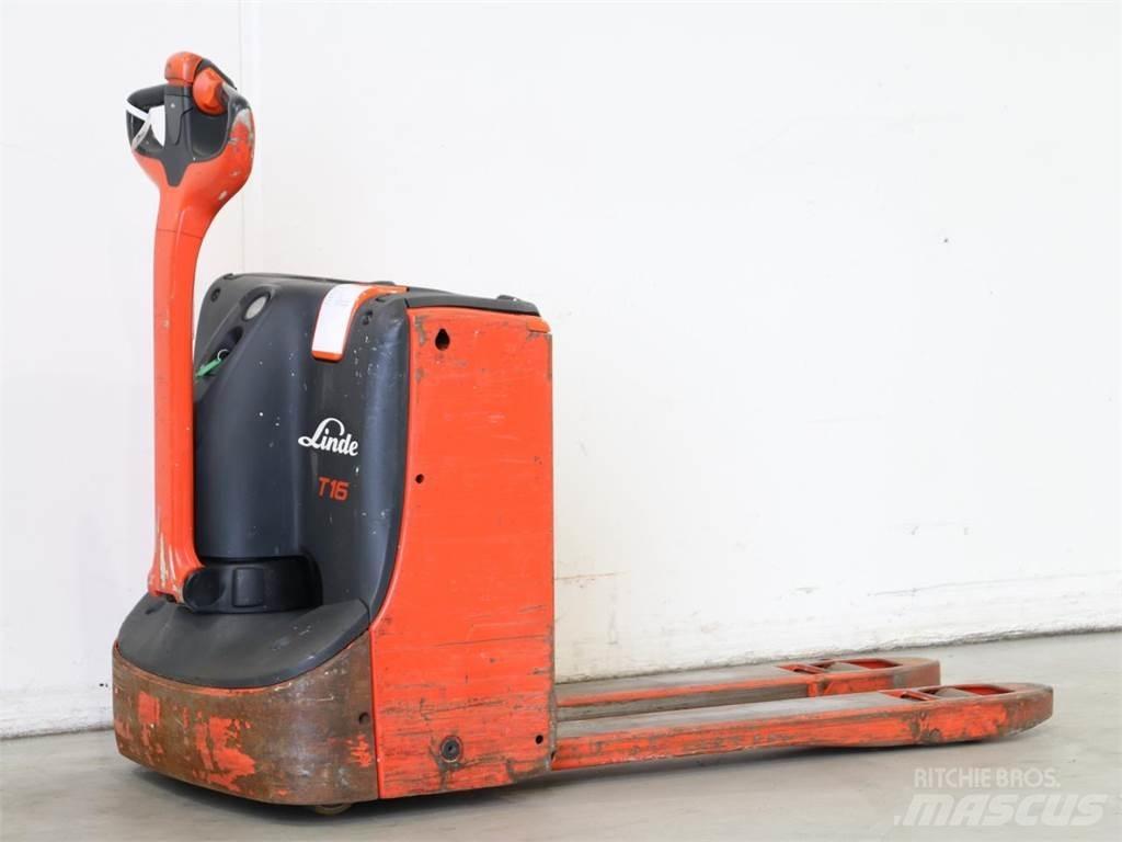 Linde T16/1152 Transpallet uomo a terra