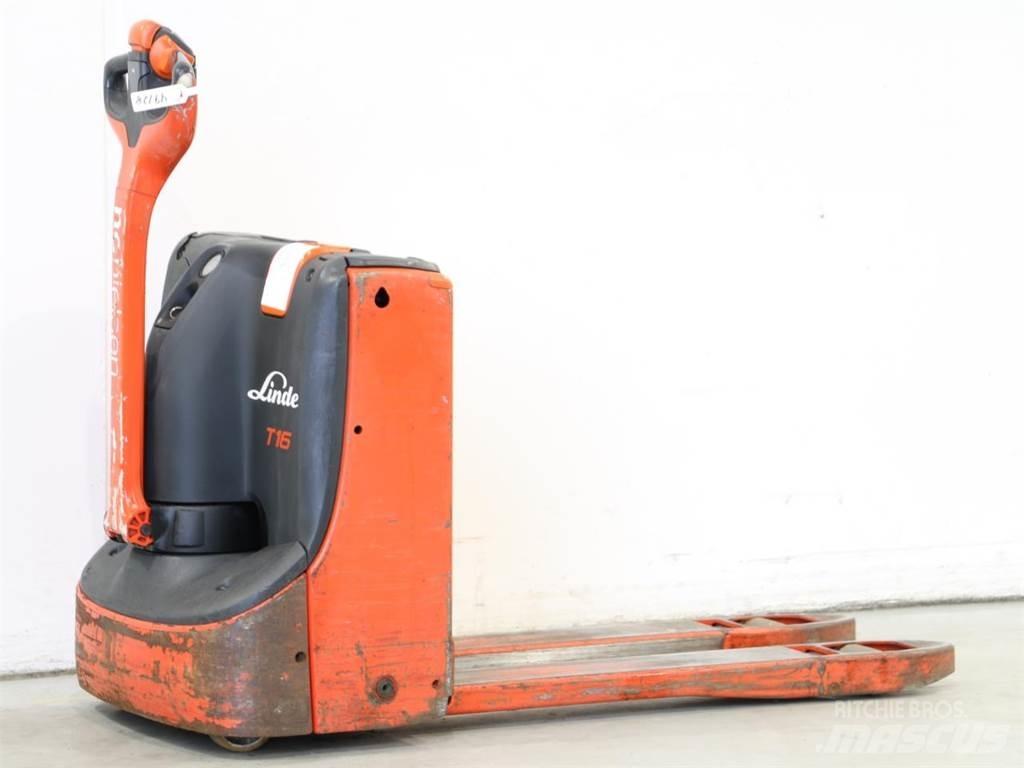 Linde T16/1152 Transpallet uomo a terra