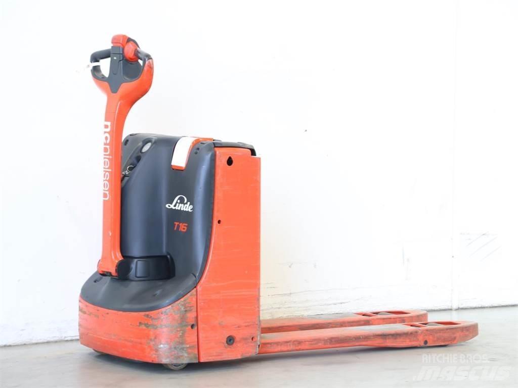 Linde T16/1152 Transpallet uomo a terra