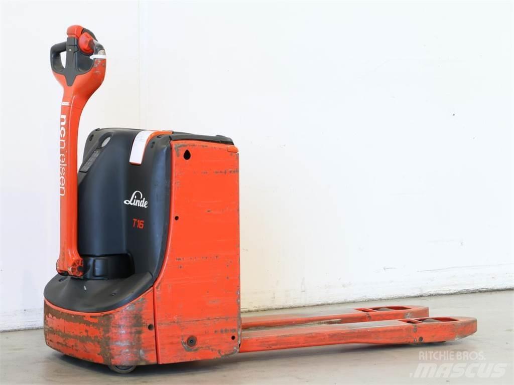 Linde T16/1152 Transpallet uomo a terra
