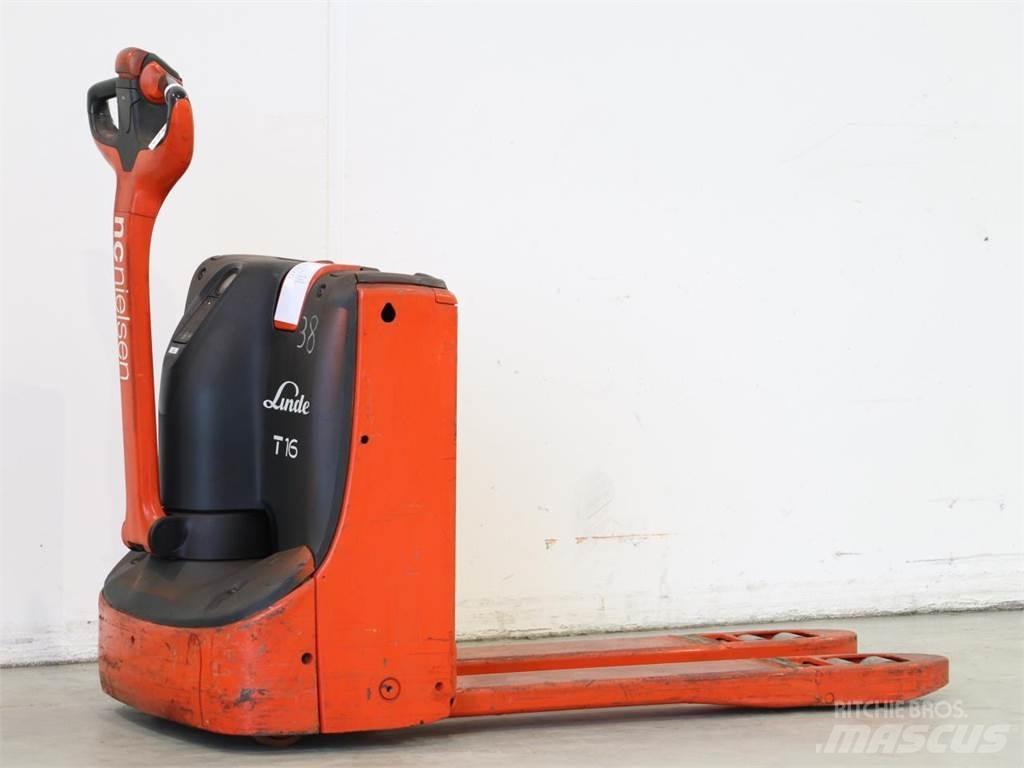 Linde T16/1152 Transpallet uomo a terra