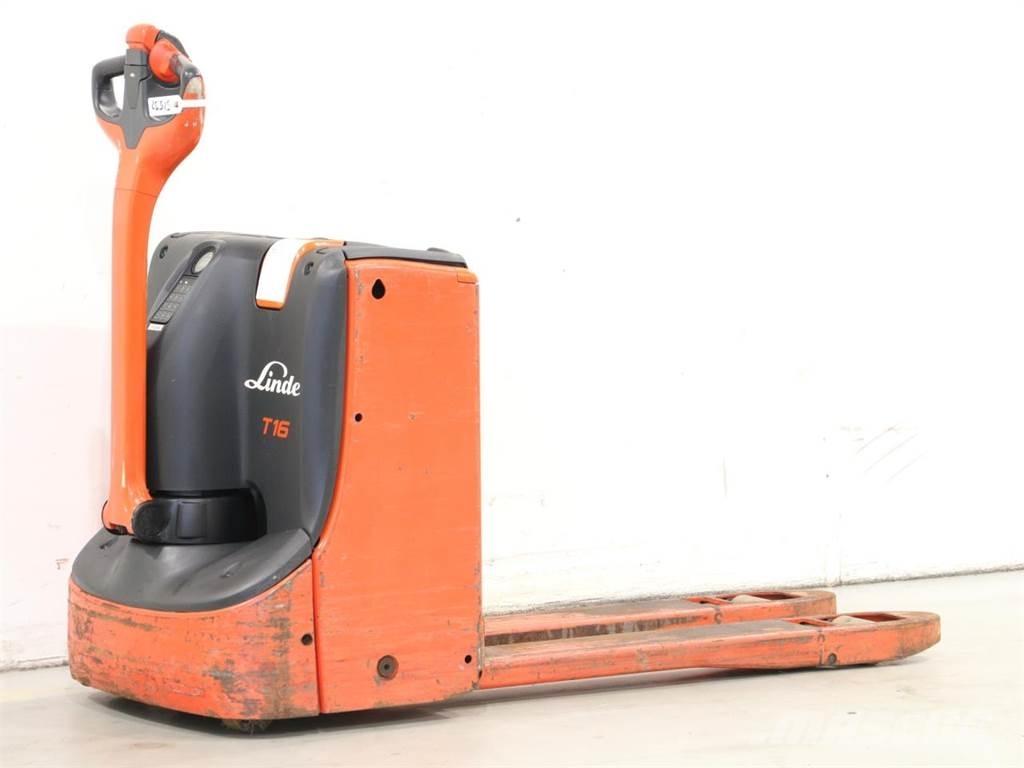 Linde T16/1152 Transpallet uomo a terra