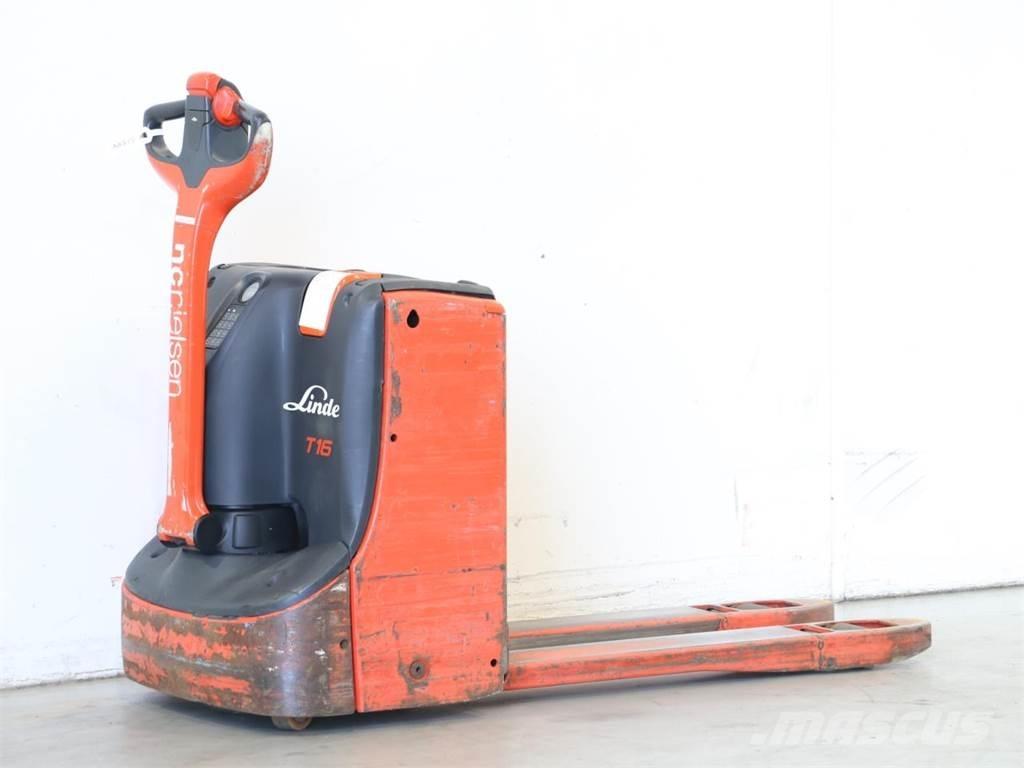Linde T16/1152 Transpallet uomo a terra