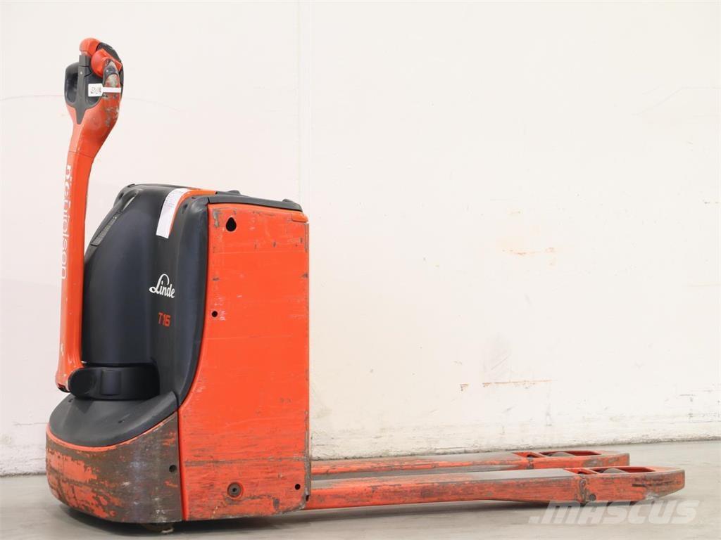 Linde T16/1152 Transpallet uomo a terra