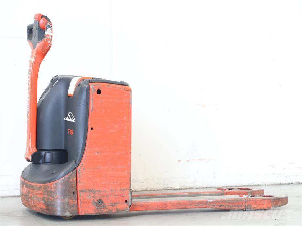 Linde T16/1152 Transpallet uomo a terra
