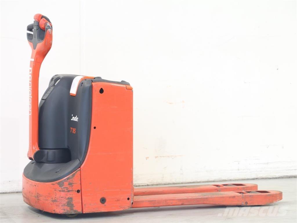Linde T16/1152 Transpallet uomo a terra