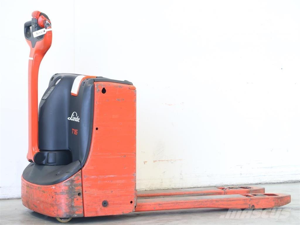 Linde T16/1152 Transpallet uomo a terra