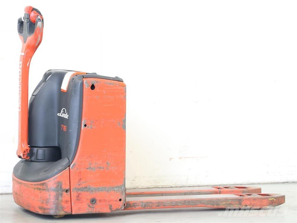 Linde T16/1152 Transpallet uomo a terra