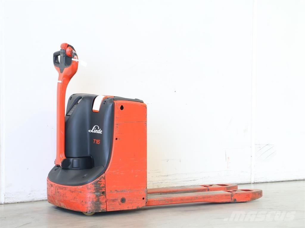 Linde T16/1152 Transpallet uomo a terra