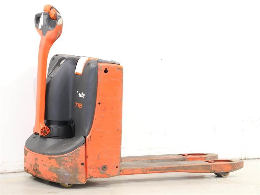 Linde T16/1152 Transpallet uomo a terra