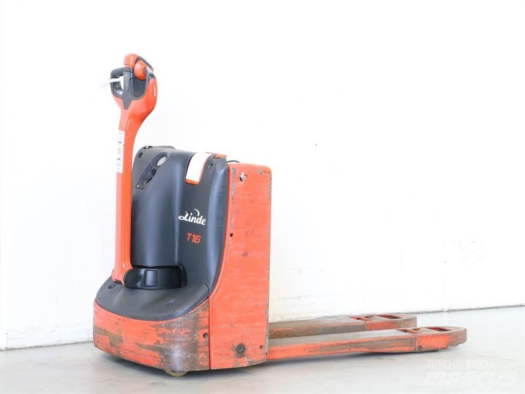 Linde T16/1152 Transpallet uomo a terra