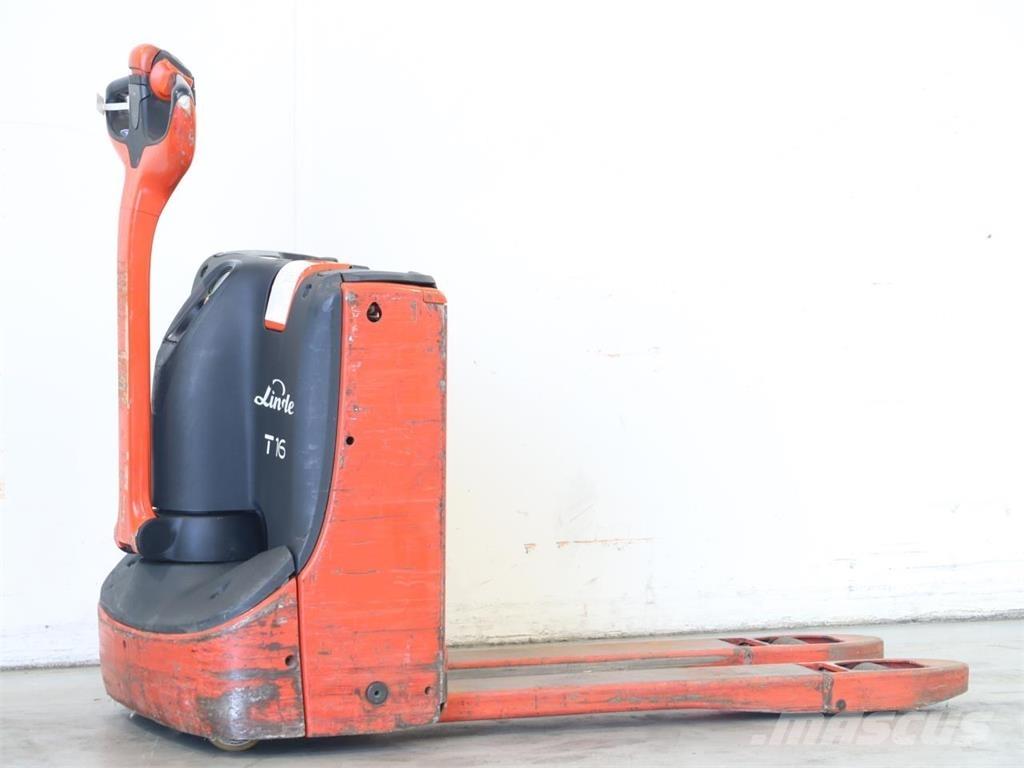 Linde T16/1152 Transpallet uomo a terra