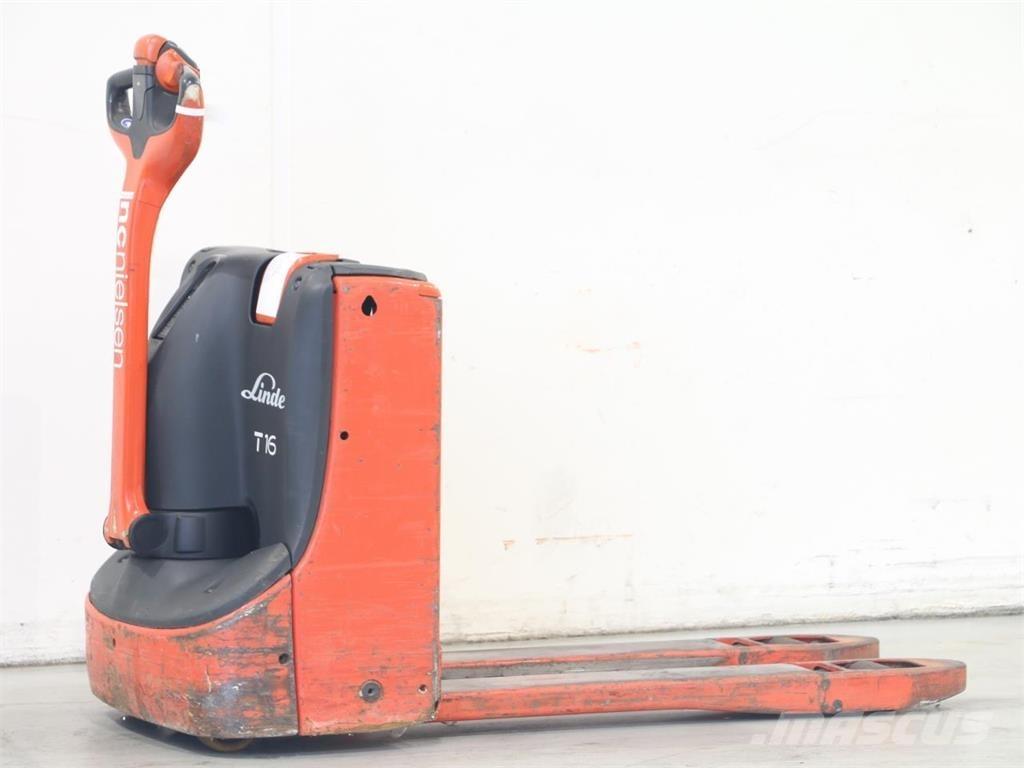 Linde T16/1152 Transpallet uomo a terra