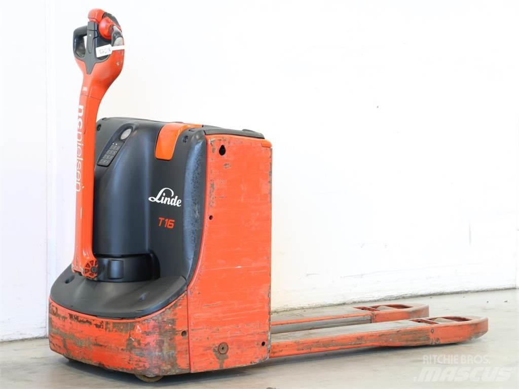 Linde T16/1152-00 Transpallet uomo a terra