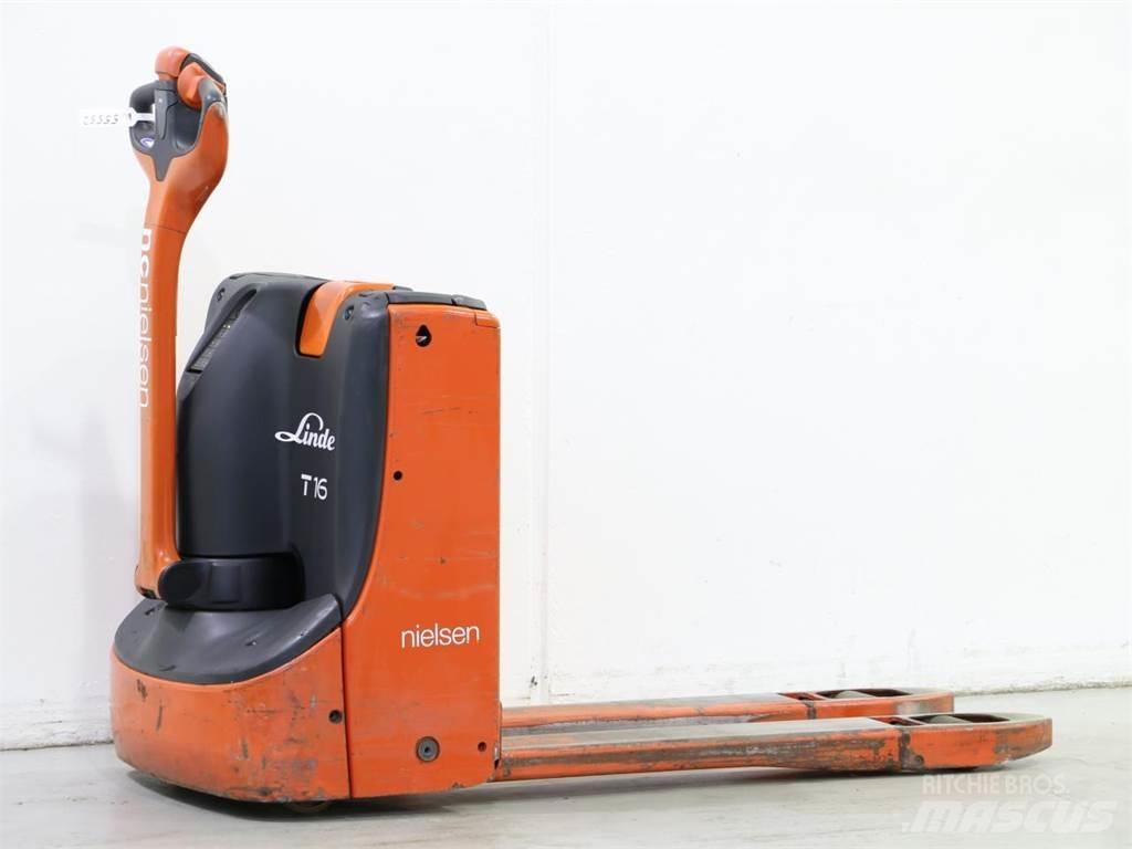 Linde T16/1152-00 Transpallet uomo a terra