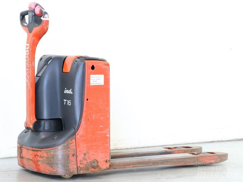 Linde T16/1152-00 Transpallet uomo a terra