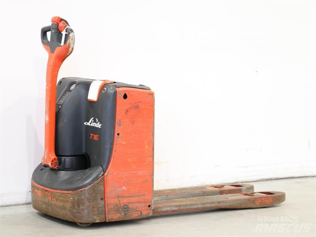 Linde T16/1152-00 Transpallet uomo a terra