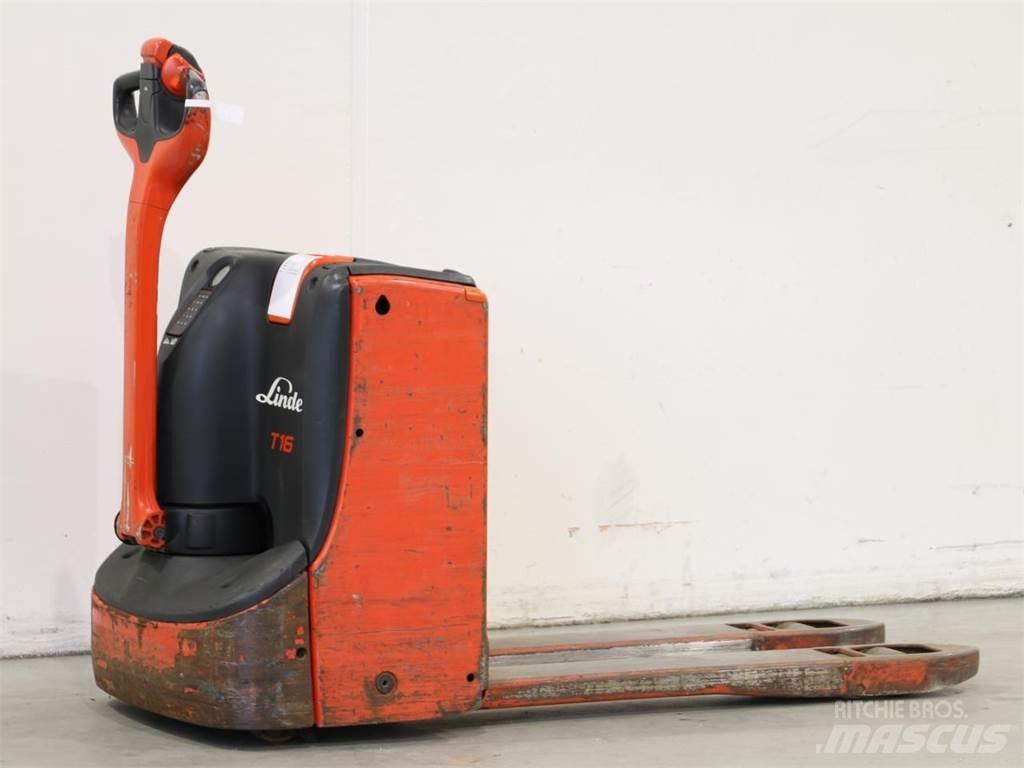 Linde T16/1152-00 Transpallet uomo a terra