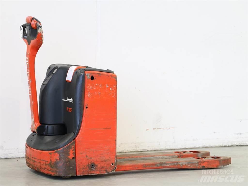 Linde T16/1152-00 Transpallet uomo a terra