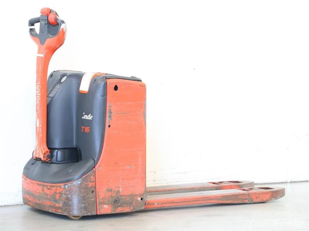 Linde T16/1152-00 Transpallet uomo a terra