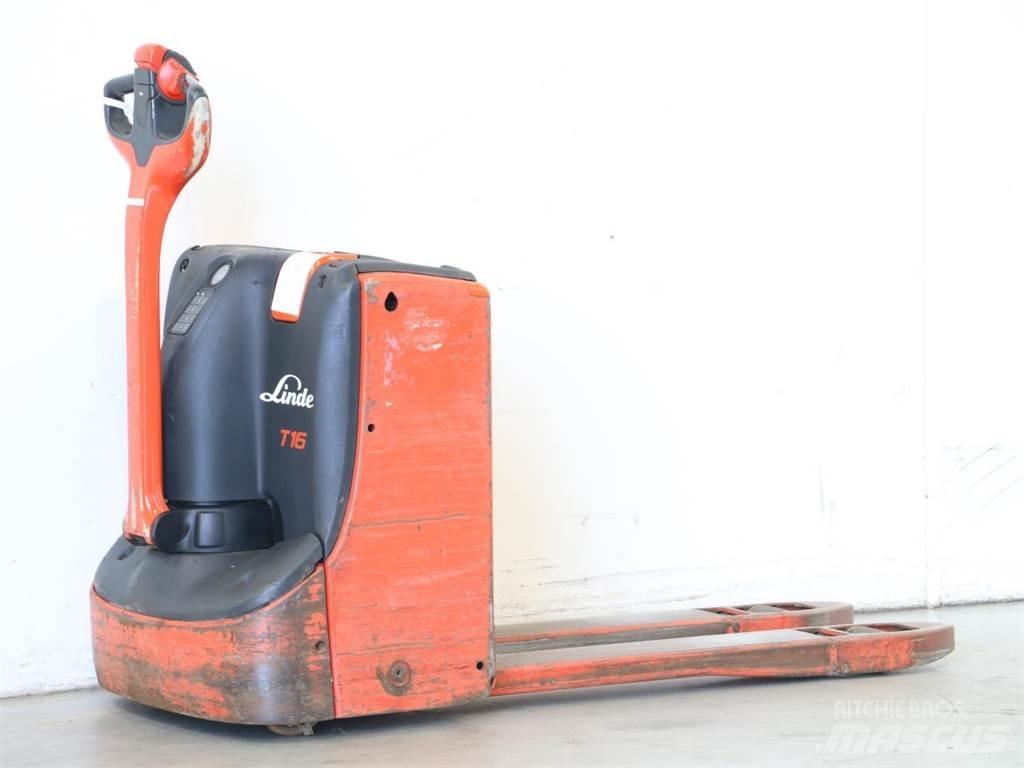Linde T16/1152-00 Transpallet uomo a terra