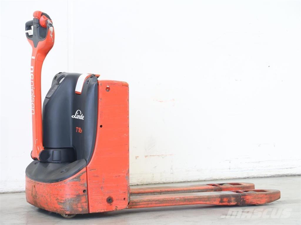 Linde T16/1152-02 Transpallet uomo a terra
