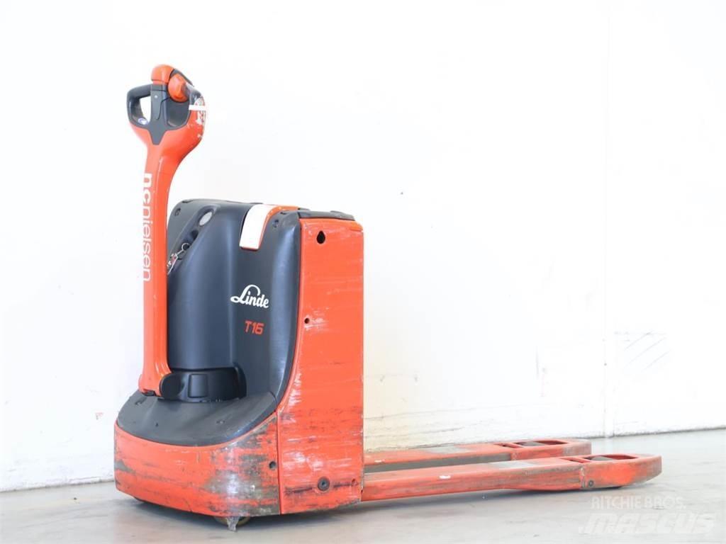 Linde T16/1152-02 Transpallet uomo a terra