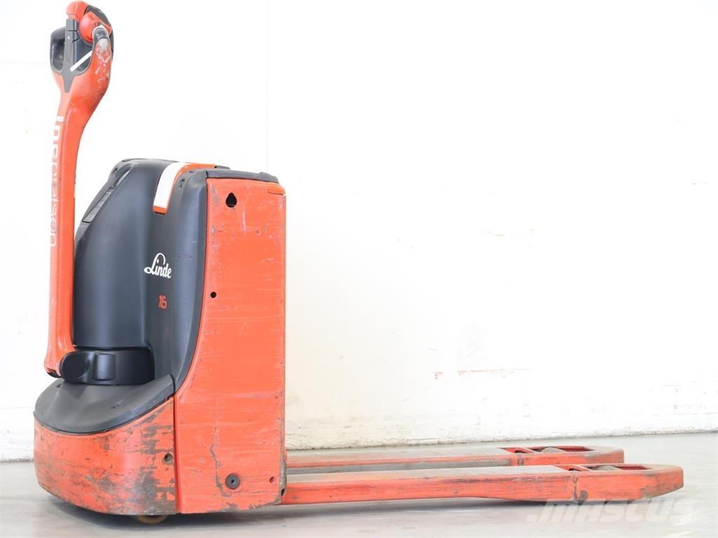 Linde T16/1152-02 Transpallet uomo a terra