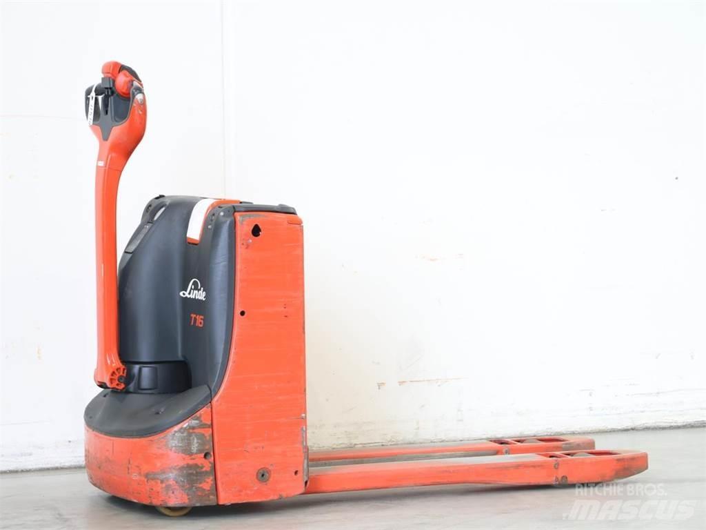 Linde T16/1152-02 Transpallet uomo a terra