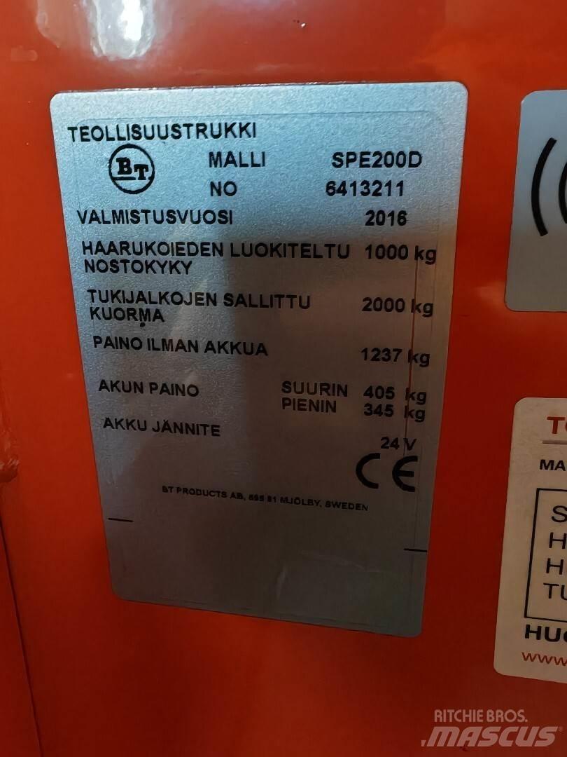 BT SPE200D Carrelli elevatori-Altro