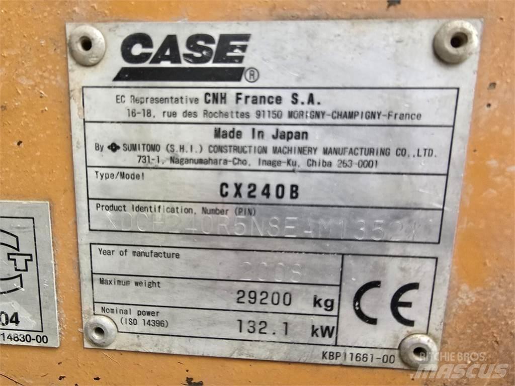 CASE CX 240 B Escavatori cingolati