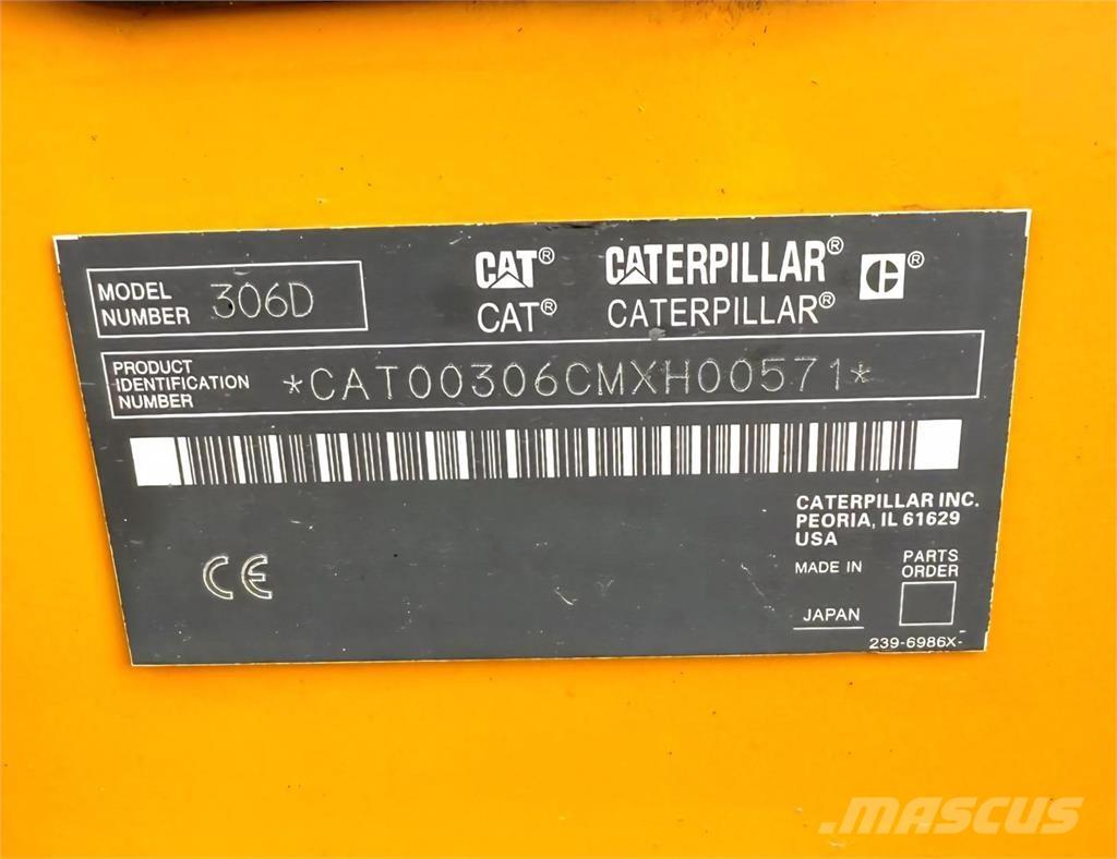 CAT 306D Miniescavatori