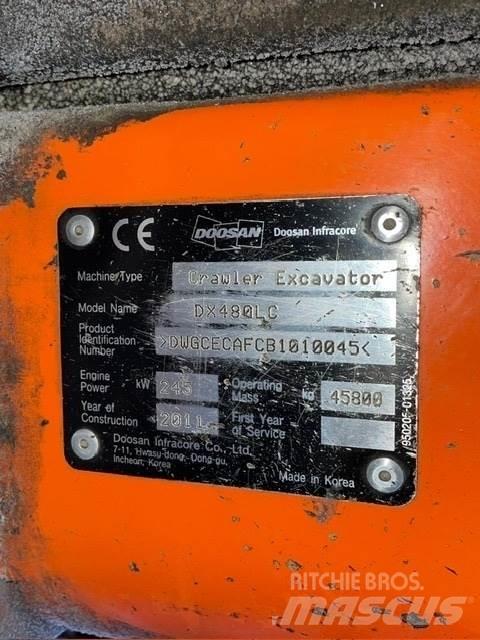 Doosan DX480LC Escavatori cingolati
